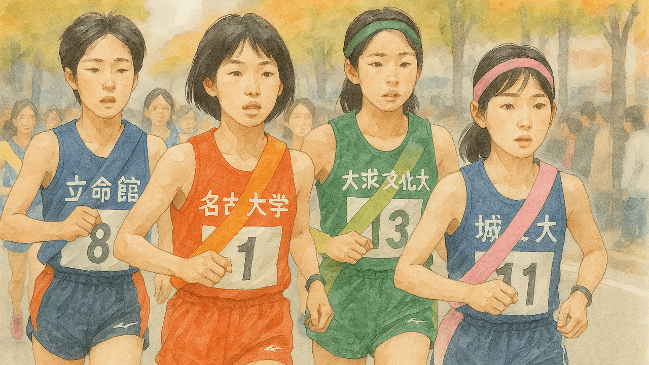 全日本大学女子駅伝2025の見どころ完全ガイド｜杜の都でつながる襷10/26 12:00~日テレで放映